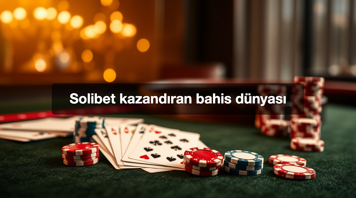 Solibet kazandıran bahis dünyası